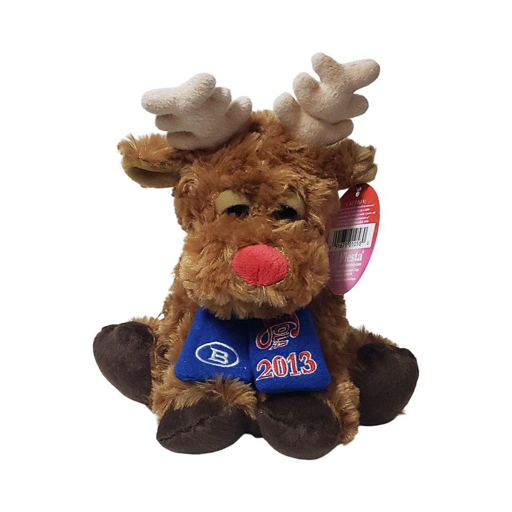 Fiesta Pepsi-Cola 2013 Holiday Plush Reindeer Boyd Gaming Exclusive 8" NWT